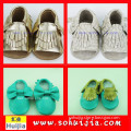 China top ten selling products sweet color bow and tassels sandals sexy indian girl shoes